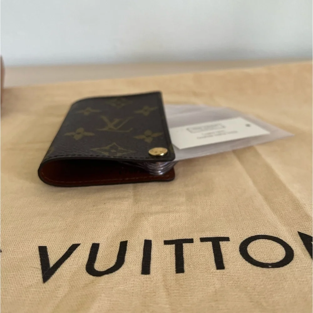 Louis Vuitton Multi Card Holder Dust Bag,Box Unisex EUC 2002